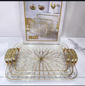 Golden Branch Food Service Tray Set (3-Piece) - My Store