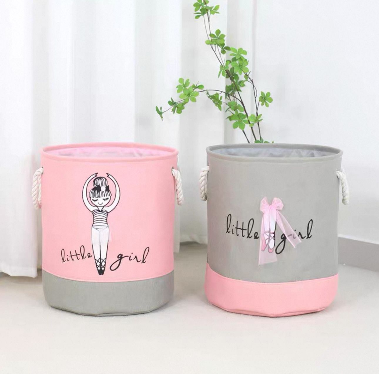 Ballerina Themed Collapsible Storage Bin - My Store