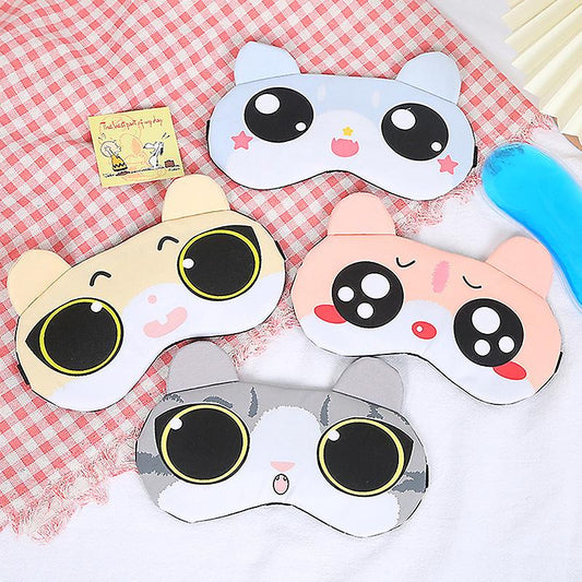 Cute Cartoon 2-in-1 Sleep Mask (Hot & Cold Compress) - My Store