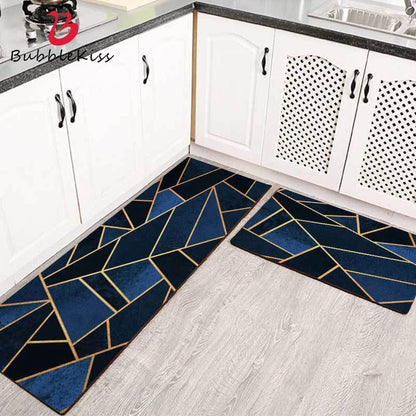 2-Piece Large Runner & Mat Set – Elegant Napa Leather Finish with Anti-Slip Base - My Store
