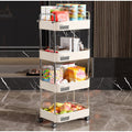 4-Layer Storage Rack Trolley - My Store