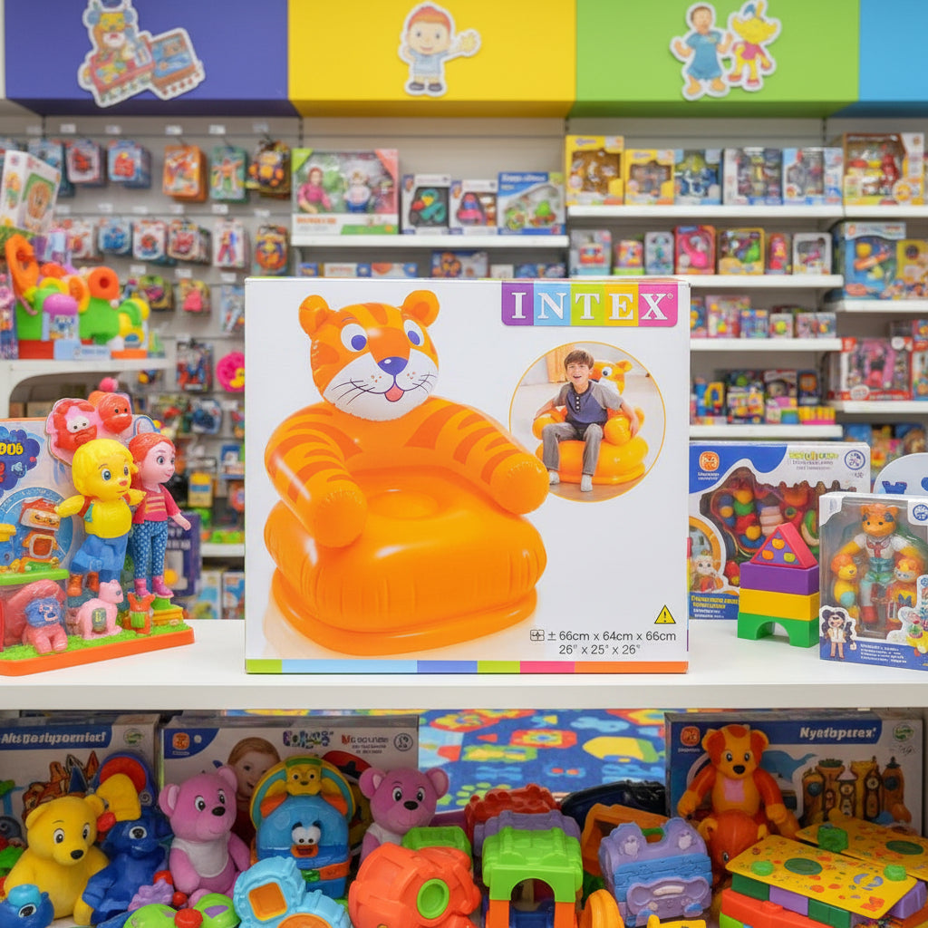 INTEX Inflatable Happy Animal Chair for Kids