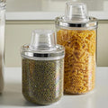Premium Airtight Food Storage Canister with Measuring Cup Lid - My Store