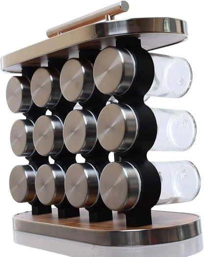 Premium Vertical Spice Rack Organizer (12-Jar / 16-Jar Set) - My Store