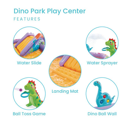 Intex Dino Park Inflatable Play Center & Kids Pool
