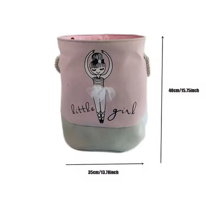 Ballerina Themed Collapsible Storage Bin - My Store