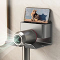 Wall-Mounted Hair Dryer & Accessory Organizer - My Store