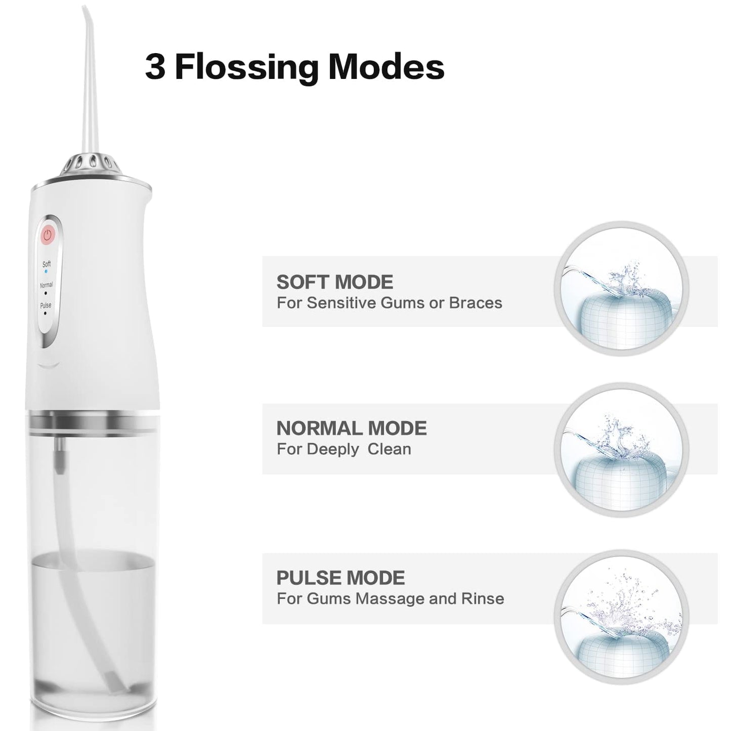 Portable Electric Oral Irrigator / Water Flosser