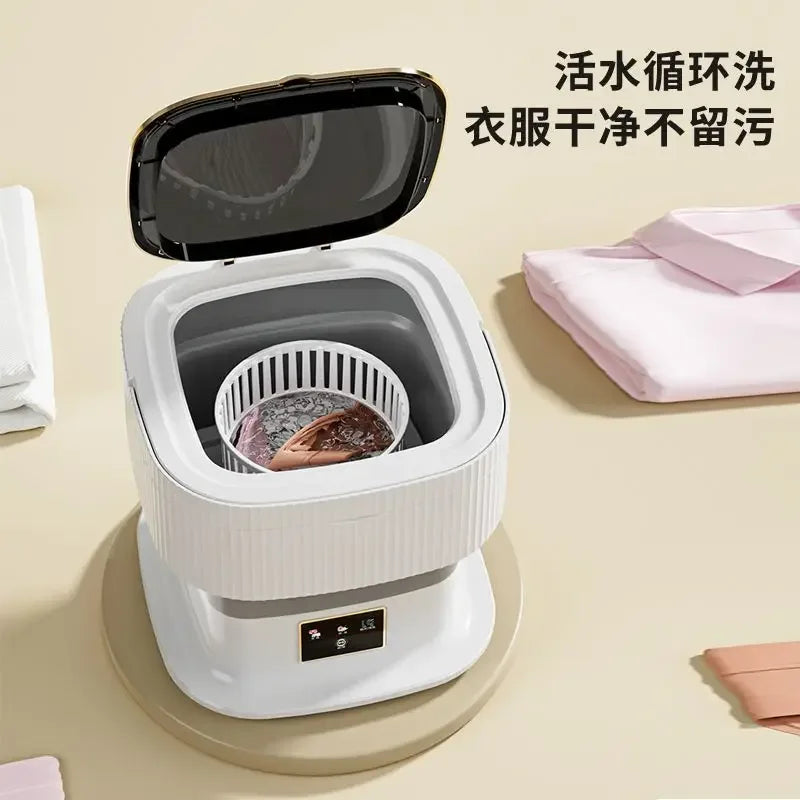 Folding Mini Washing Machine – Portable Baby & Socks Washer (11L)