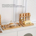Premium Bamboo & Glass Butter Dish Set - My Store