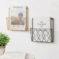 Magazines And Books Organizer - Black Metal - My Store