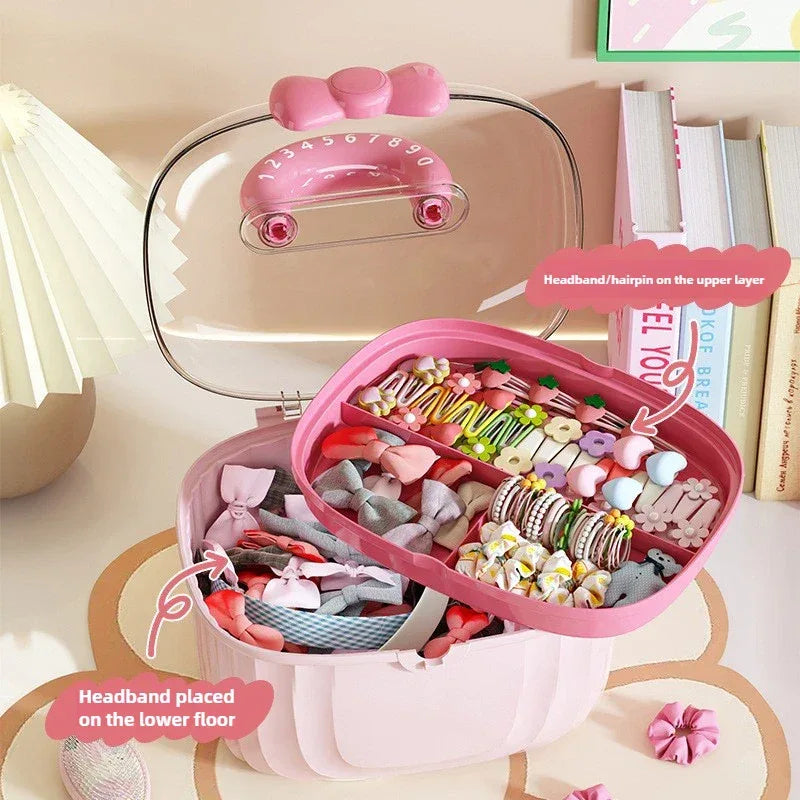 Aesthetic Bow Portable Organizer & Storage Box