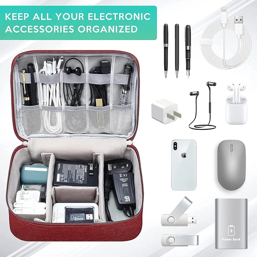 Premium Tech & Travel Organizer Bag
