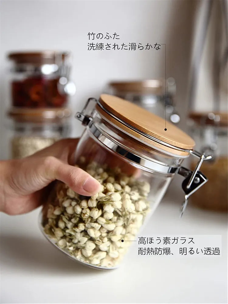 Premium Airtight Glass Storage Jar