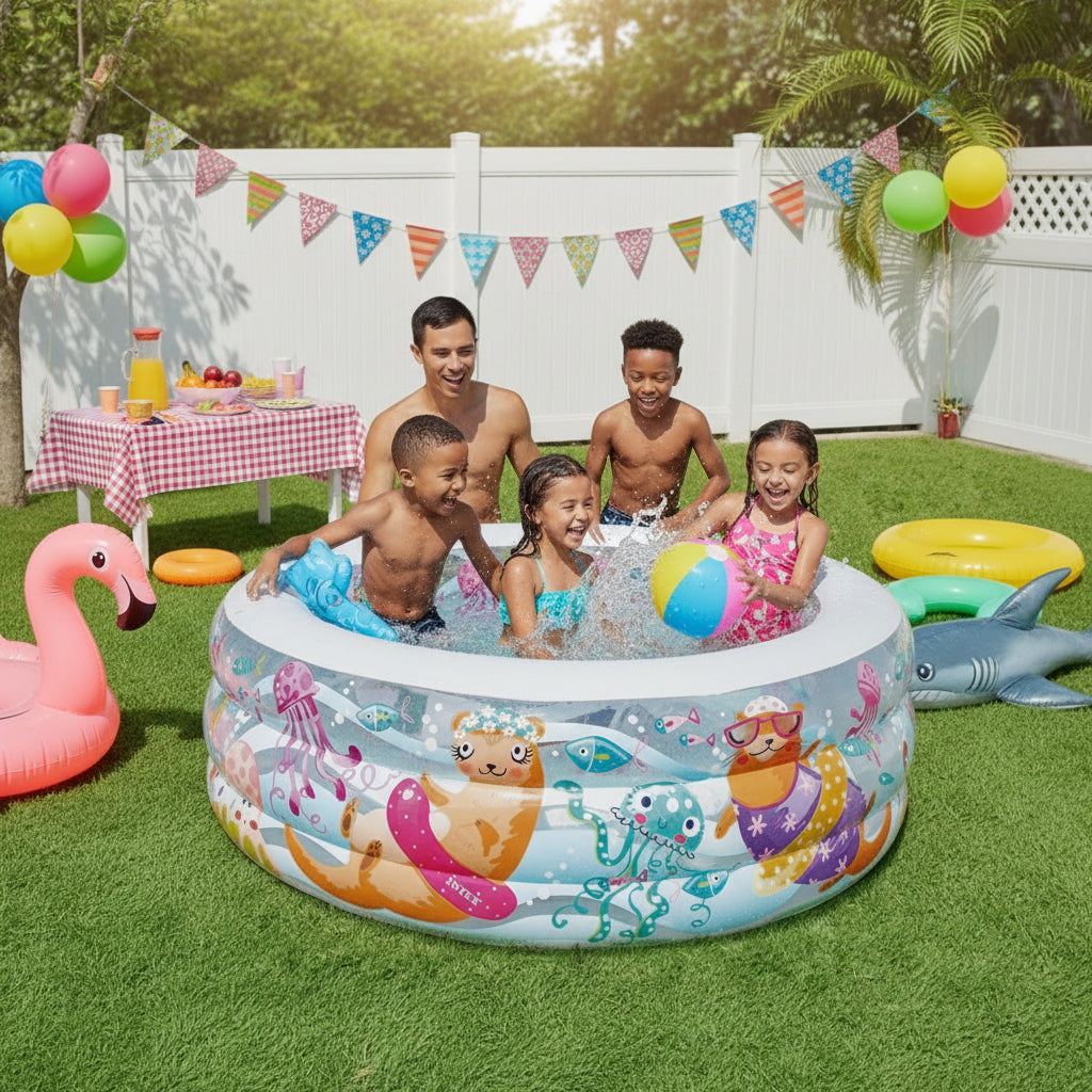 Intex Little Otter Inflatable Kids Pool (60" x 22")