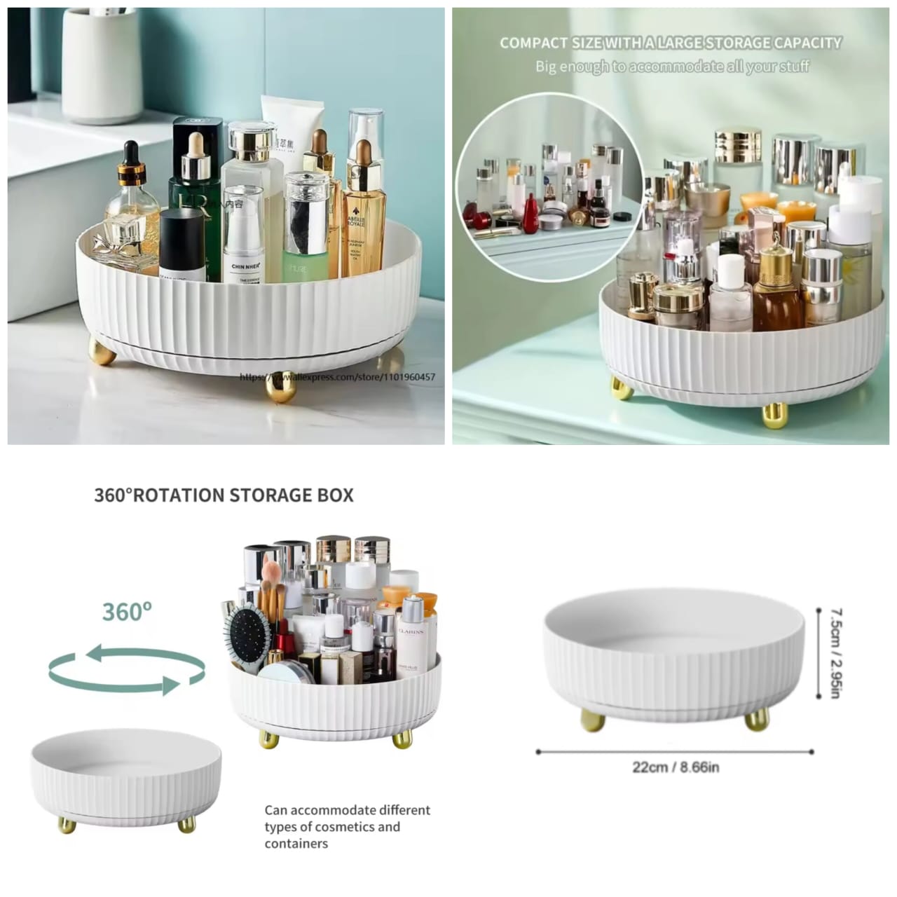 360° Rotating cosmetic Tray - My Store