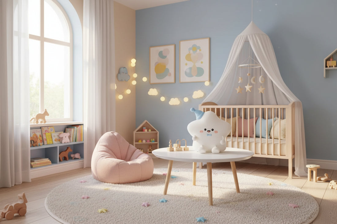 Cute Star Silicone Night Light Lamp