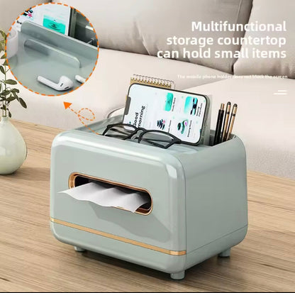 Elegant & Multifunctional Tissue Dispenser with Magnetic Switch