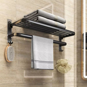 No Drilling Movable Towel Rack - My Store