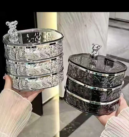 Rotating Jewelry & Accessory Organizer (3-Tier Swivel) - My Store