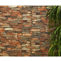 🧱 3D Rustic Brick Wall Stickers – Self-Adhesive PVC Foam Wallpape - My Store