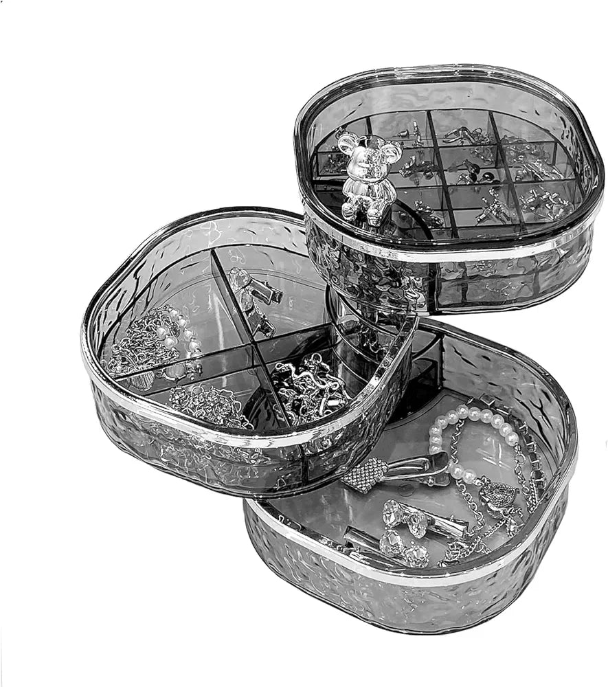 Rotating Jewelry & Accessory Organizer (3-Tier Swivel) - My Store