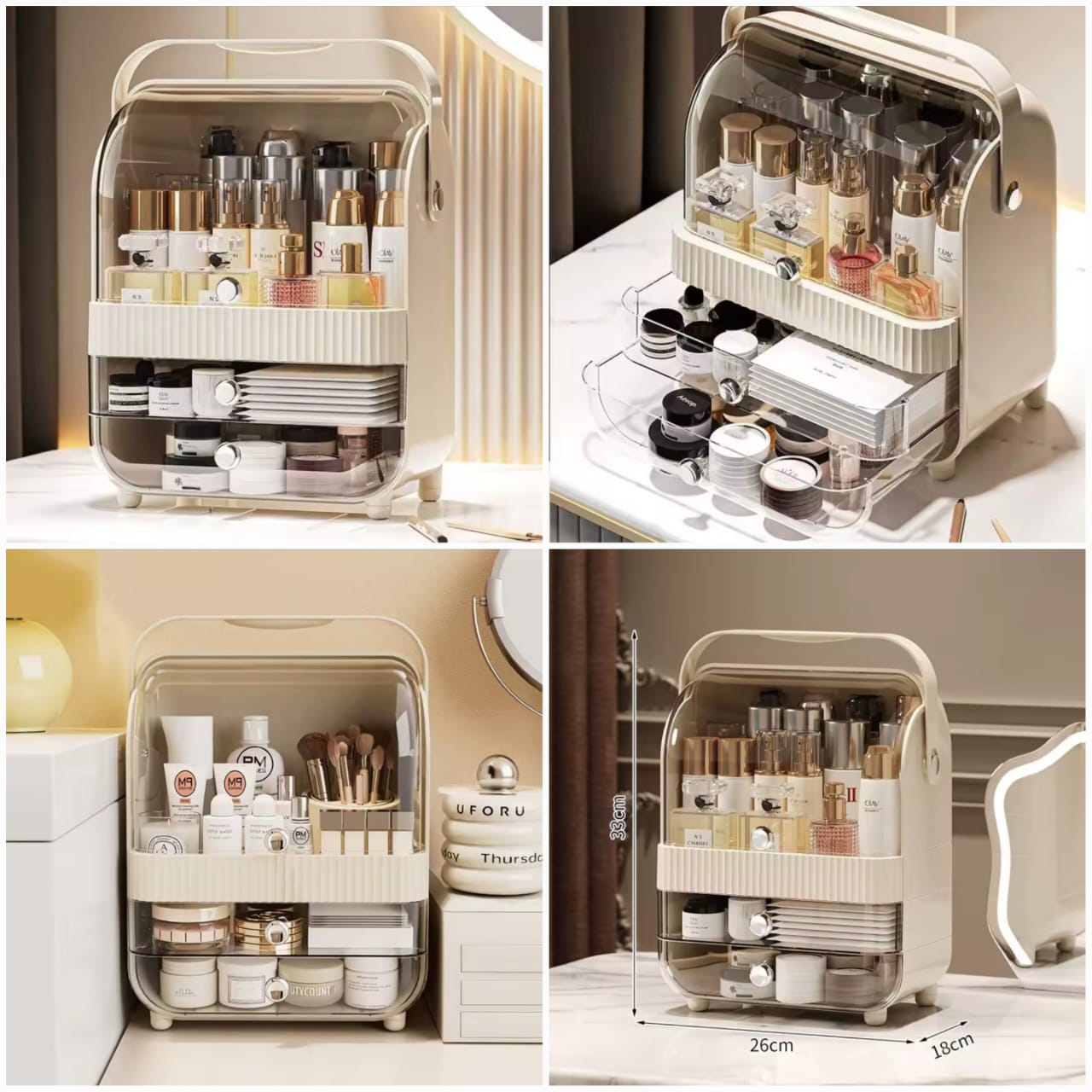 Acrylic Door Cosmetic Organizer - My Store