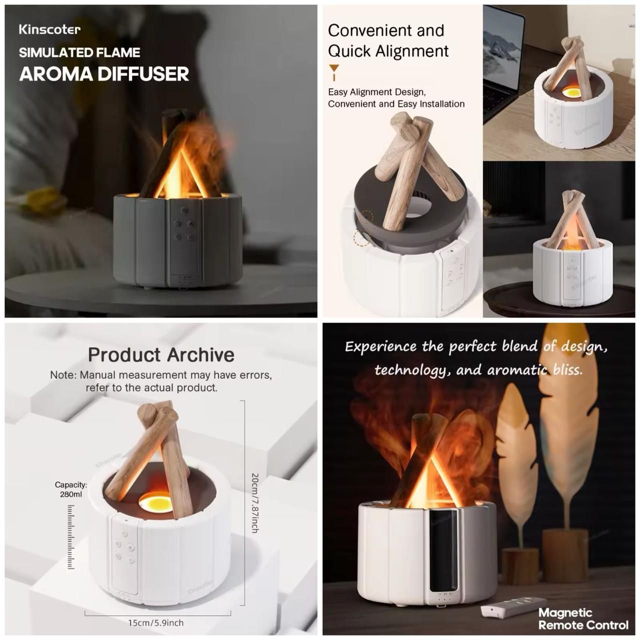 Bonfire Ultrasonic Essential Oil Humidifier - My Store