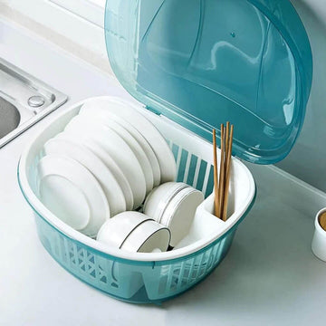 Covered Dish Drainer Rack