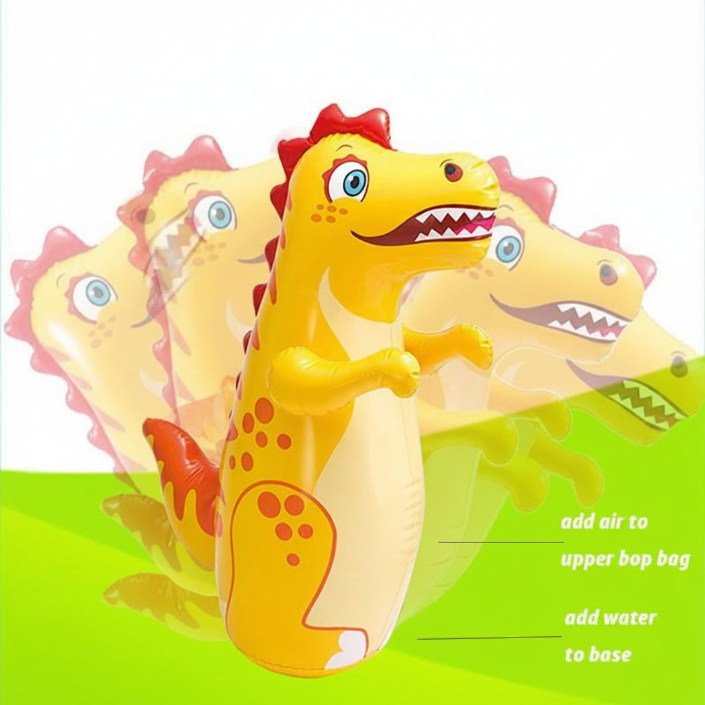 INTEX 3-D Bop Bag Kids Inflatable Punching Toy