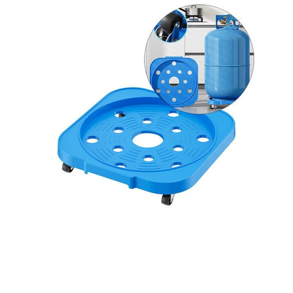 Heavy-Duty Movable Gas Cylinder & Planter Trolley | 360° Rolling Base