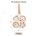 4-Hole Non-Stick Breakfast Pan – Heart & Star Design - My Store