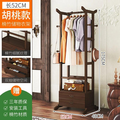 Modern Bamboo Multi-Functional Wardrobe & Coat Rack - My Store