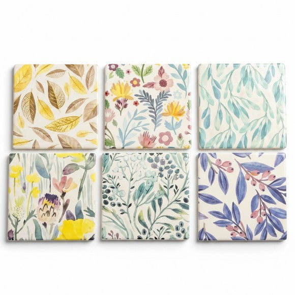 Danny Home Premium Porcelain Ceramic Coaster (10cm) - My Store