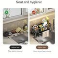 Premium Sinkside Sponge Rack & Organizer Metal - My Store
