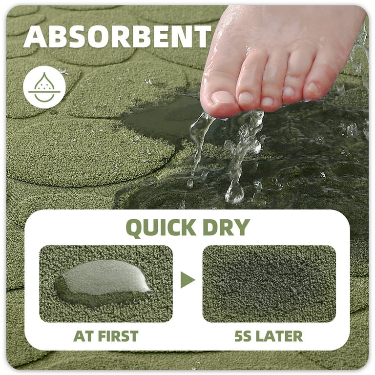 Pebble Stone Embossed Water Absorbent Anti-Slip Door Mat - My Store