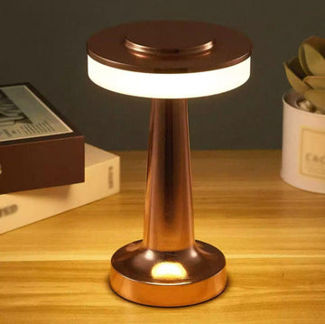 Modern Cordless LED Table Lamp - USB-C Rechargeable & Touch Dimming