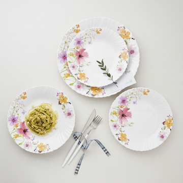 Danny Home™ 18-Piece Dinnerware Set (Spring Floral Design) - My Store