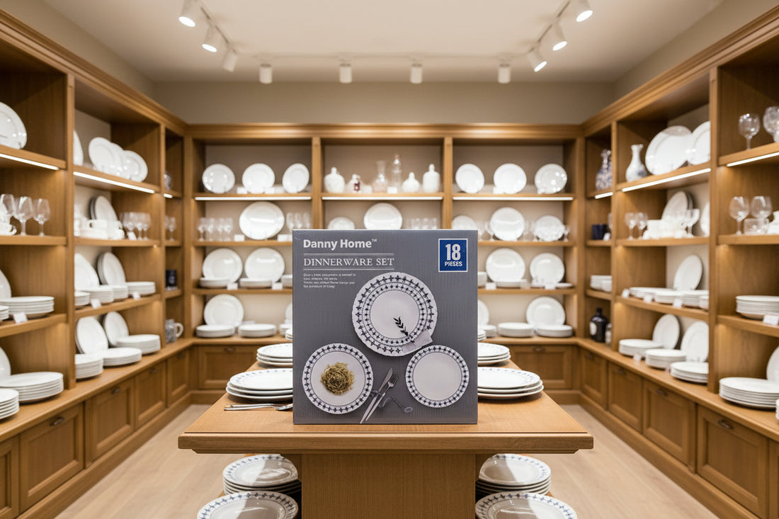 Danny Home Dinnerware Set – 18 Pieces - My Store