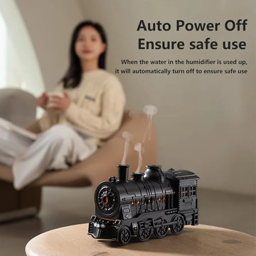 Retro Train Humidifier With Light