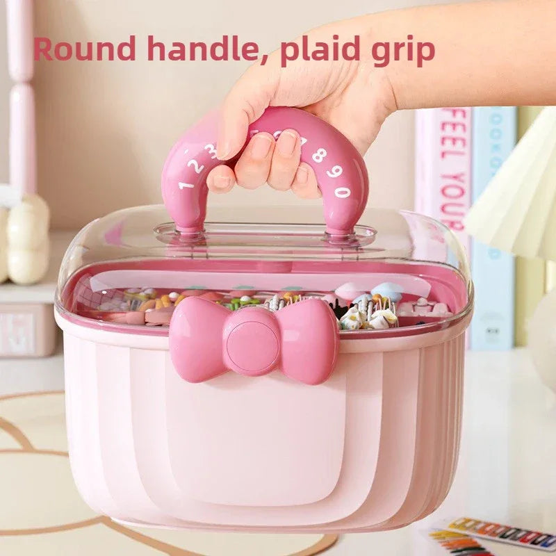 Aesthetic Bow Portable Organizer & Storage Box