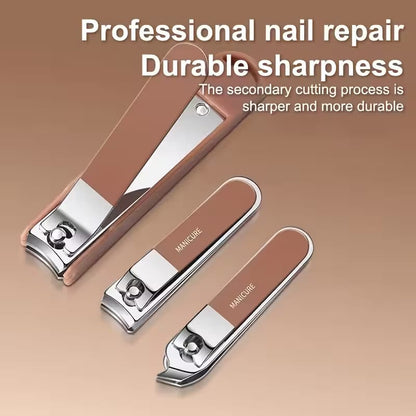 8-Piece Professional Splash-Proof Manicure & Pedicure Set