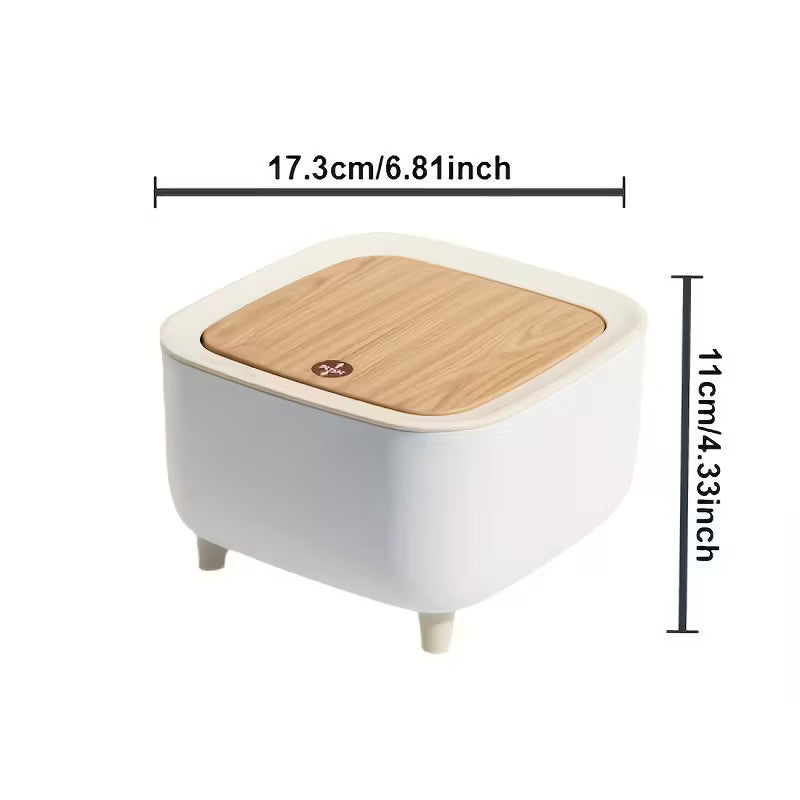 Mini Trash Bin with Press Lid - My Store