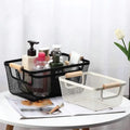 Modern Mesh Storage Basket with Wooden Handles - My Store