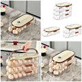Rolling Auto-Fill Tiered Egg Storage Box - My Store