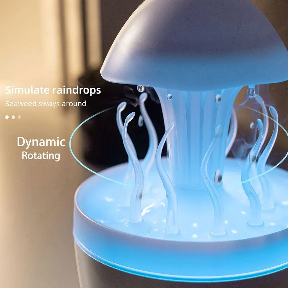 Jellyfish Rain Cloud Diffuser & Aroma Humidifier – 300ml