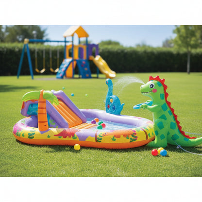 Intex Dino Park Inflatable Play Center & Kids Pool