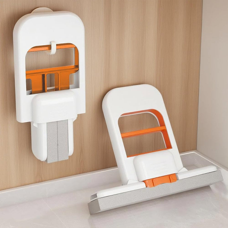 Mini Foldable Self-Squeezing Desktop Mop – Portable Cleaner