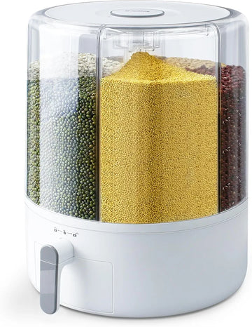 Ecoco Rotatable Cereal Container & Quantitative Rice Dispenser