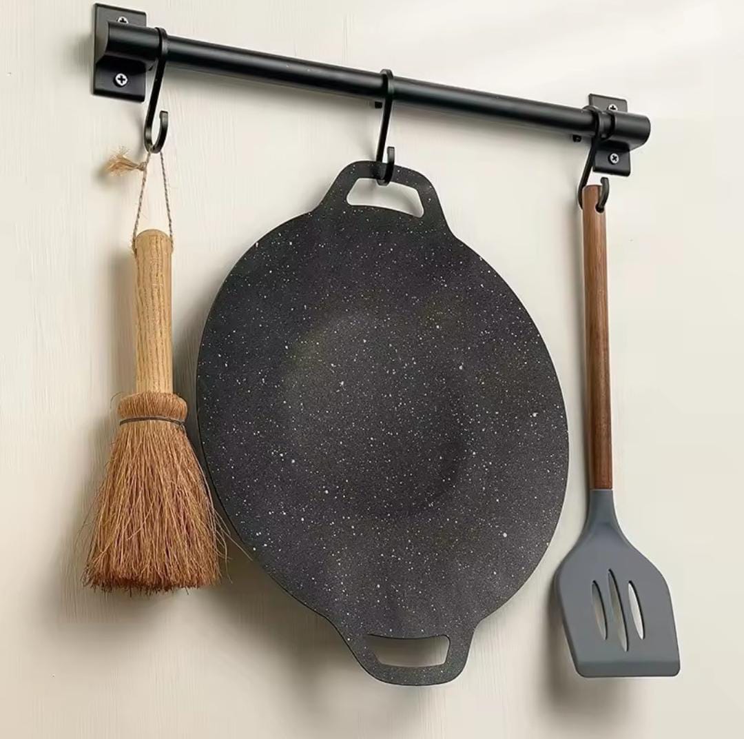 Multi-Griddle Tawa Iron Plate – Korean-Style Barbecue Grill (30cm) - My Store